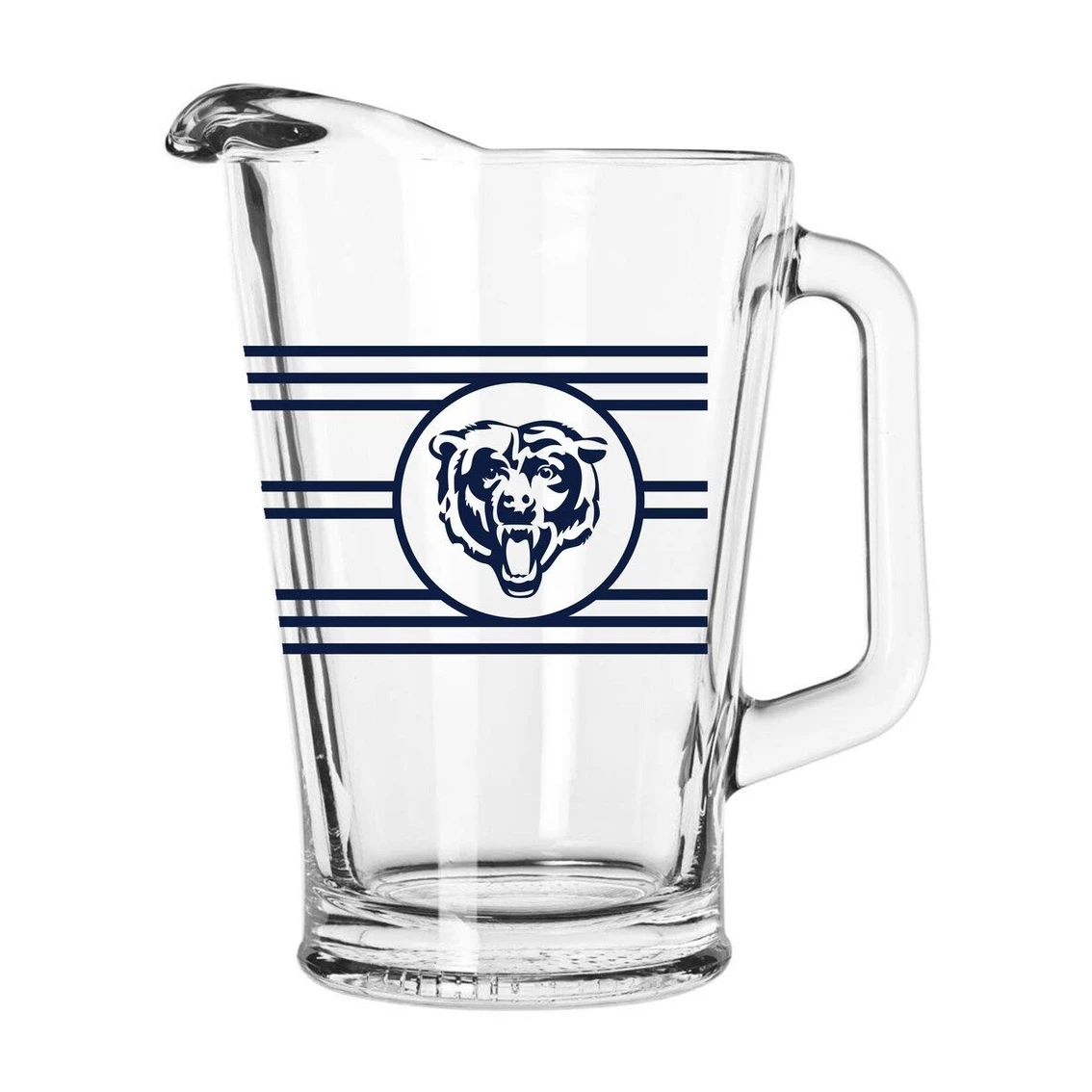 Logo Brands Chicago Bears 60oz. Multi-Stripe Pitcher 3 Logo Brands Chicago Bears 60oz. Multi-Stripe Pitcher