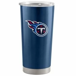Logo Brands Tennessee Titans 20oz. Stainless Steel Team Logo Tumbler