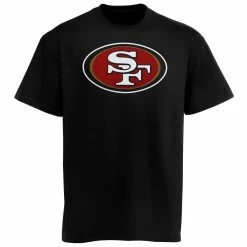 Outerstuff San Francisco 49ers Youth Primary Logo T-Shirt - Black
