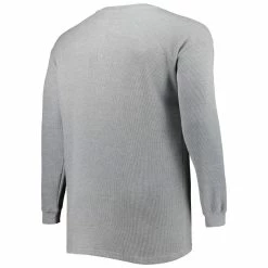 Profile Men's Heather Gray Tennessee Titans Big & Tall Waffle-Knit Thermal Long Sleeve T-Shirt 9 Profile Men's Heather Gray Tennessee Titans Big & Tall Waffle-Knit Thermal Long Sleeve T-Shirt -Fanatics DSCO1155069337 1927 ALT3