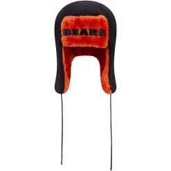New Era Men's Navy Chicago Bears Helmet Head Logo Trapper Knit Hat 8 New Era Men's Navy Chicago Bears Helmet Head Logo Trapper Knit Hat -Fanatics DSCO1155069352 1320 ALT2