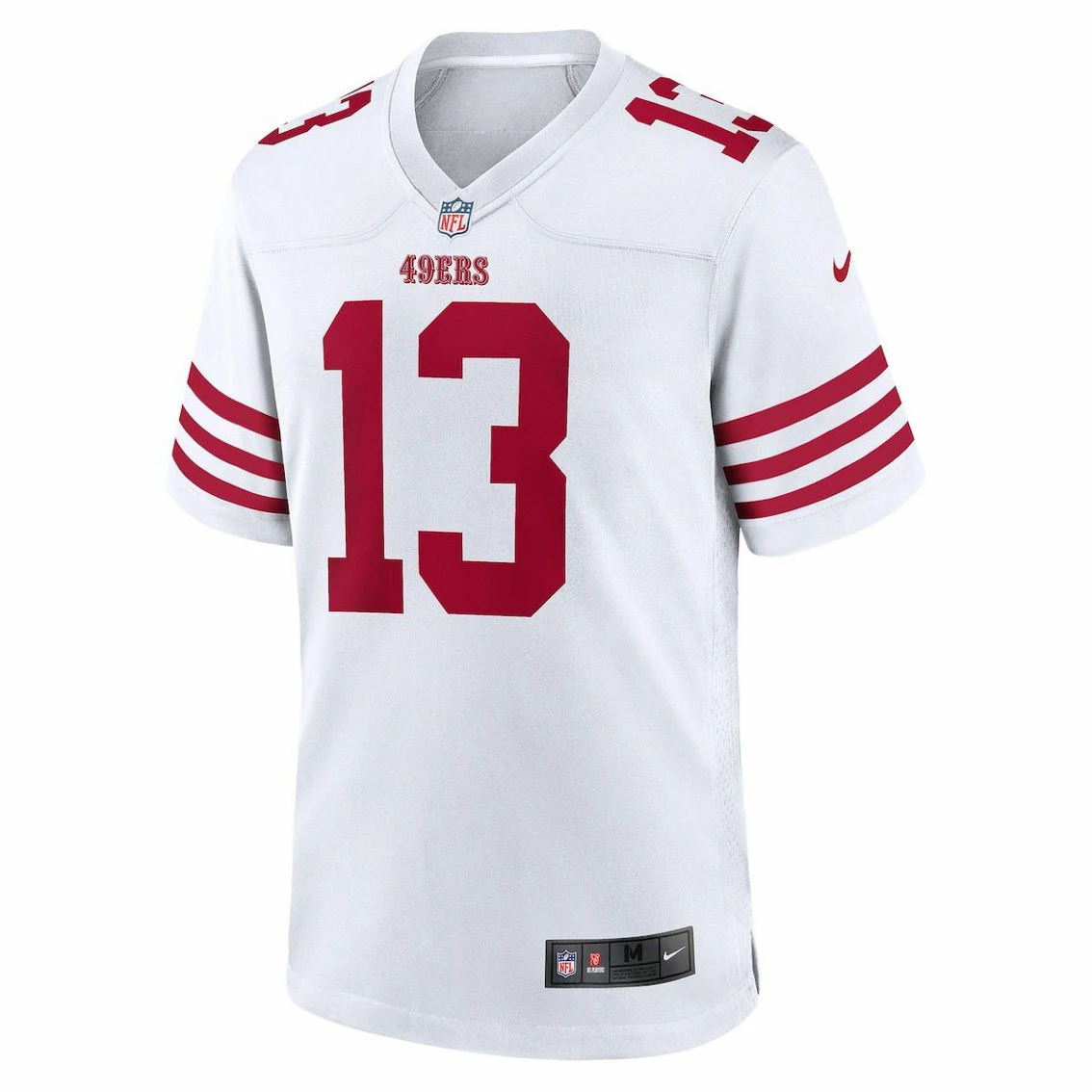 Nike Men's Brock Purdy White San Francisco 49ers Game Player Jersey 5 Nike Men's Brock Purdy White San Francisco 49ers Game Player Jersey - Image 3