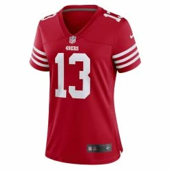 Nike Women's Brock Purdy Scarlet San Francisco 49ers Game Player Jersey 8 Nike Women's Brock Purdy Scarlet San Francisco 49ers Game Player Jersey -Fanatics DSCO1155956375 2946 ALT2