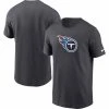Nike Men's Charcoal Tennessee Titans Primary Logo T-Shirt 2 Nike Men's Charcoal Tennessee Titans Primary Logo T-Shirt -Fanatics DSCO1155956412 1904