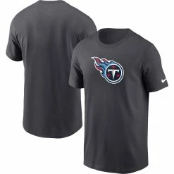 Nike Men's Charcoal Tennessee Titans Primary Logo T-Shirt