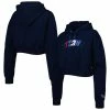 The Wild Collective Women's Navy Tennessee Titans Cropped Pullover Hoodie 2 The Wild Collective Women's Navy Tennessee Titans Cropped Pullover Hoodie -Fanatics DSCO1156133060 1320