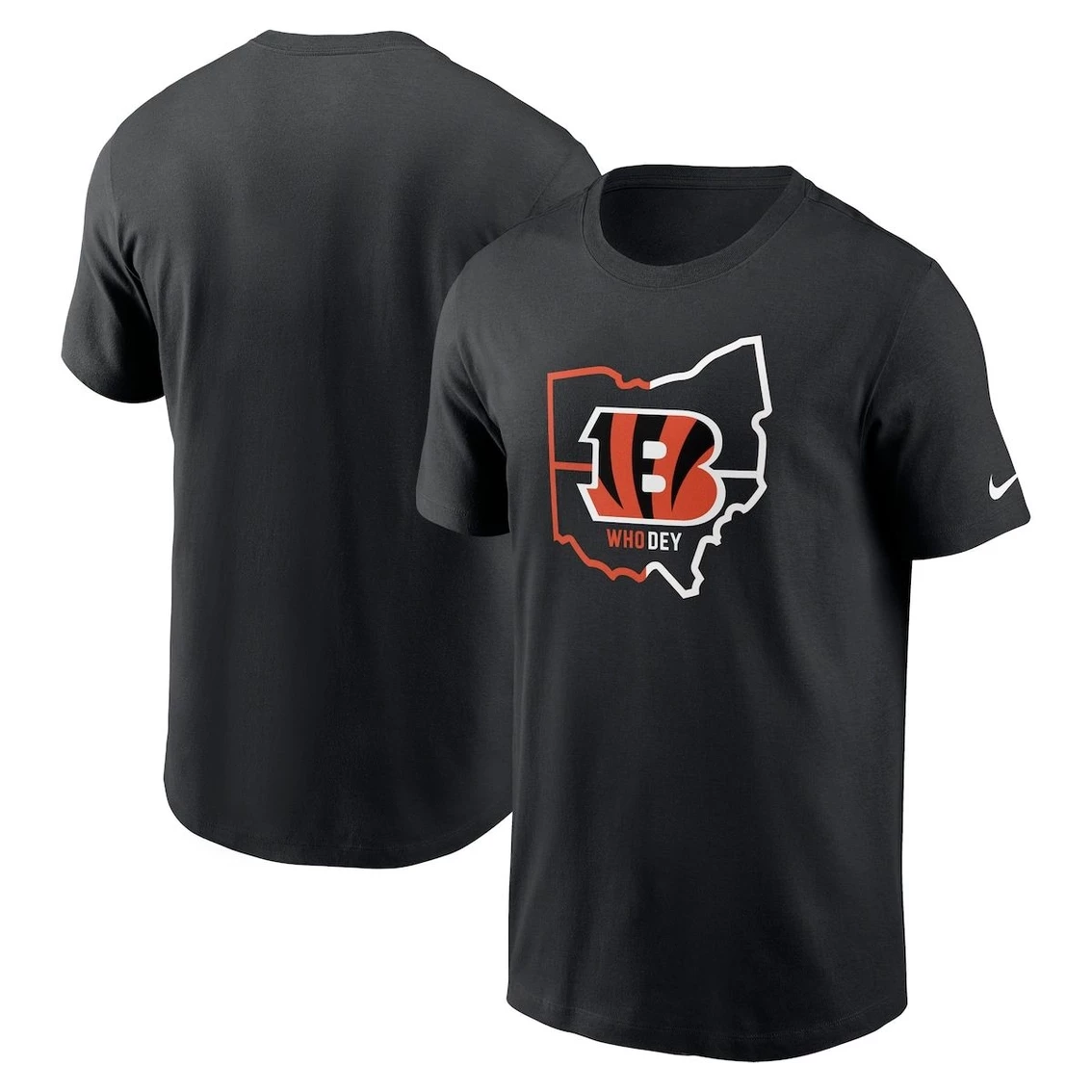 Nike Men's Black Cincinnati Bengals Essential Local Phrase T-Shirt 3 Nike Men's Black Cincinnati Bengals Essential Local Phrase T-Shirt
