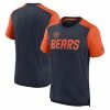 Nike Men's Heathered Navy/Heathered Orange Chicago Bears Color Block Team Name T-Shirt 2 Nike Men's Heathered Navy/Heathered Orange Chicago Bears Color Block Team Name T-Shirt -Fanatics DSCO1156318064 ANGEBL