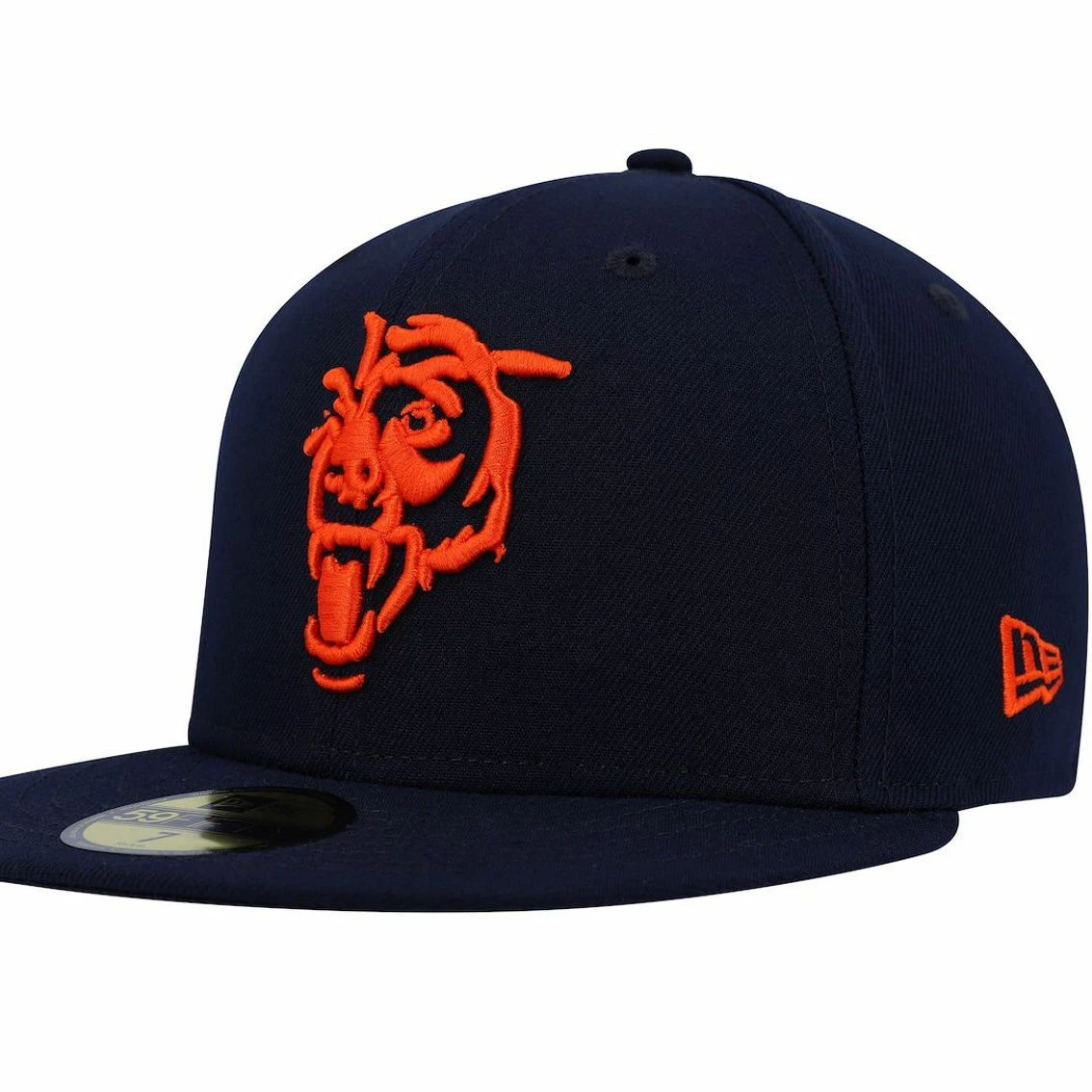 New Era Men's Navy Chicago Bears Elemental 59FIFTY Fitted Hat 3 New Era Men's Navy Chicago Bears Elemental 59FIFTY Fitted Hat