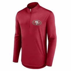 Fanatics Branded Men's Scarlet San Francisco 49ers Tough Minded Quarter-Zip Top 8 Fanatics Branded Men's Scarlet San Francisco 49ers Tough Minded Quarter-Zip Top -Fanatics DSCO1156536561 2946 ALT2
