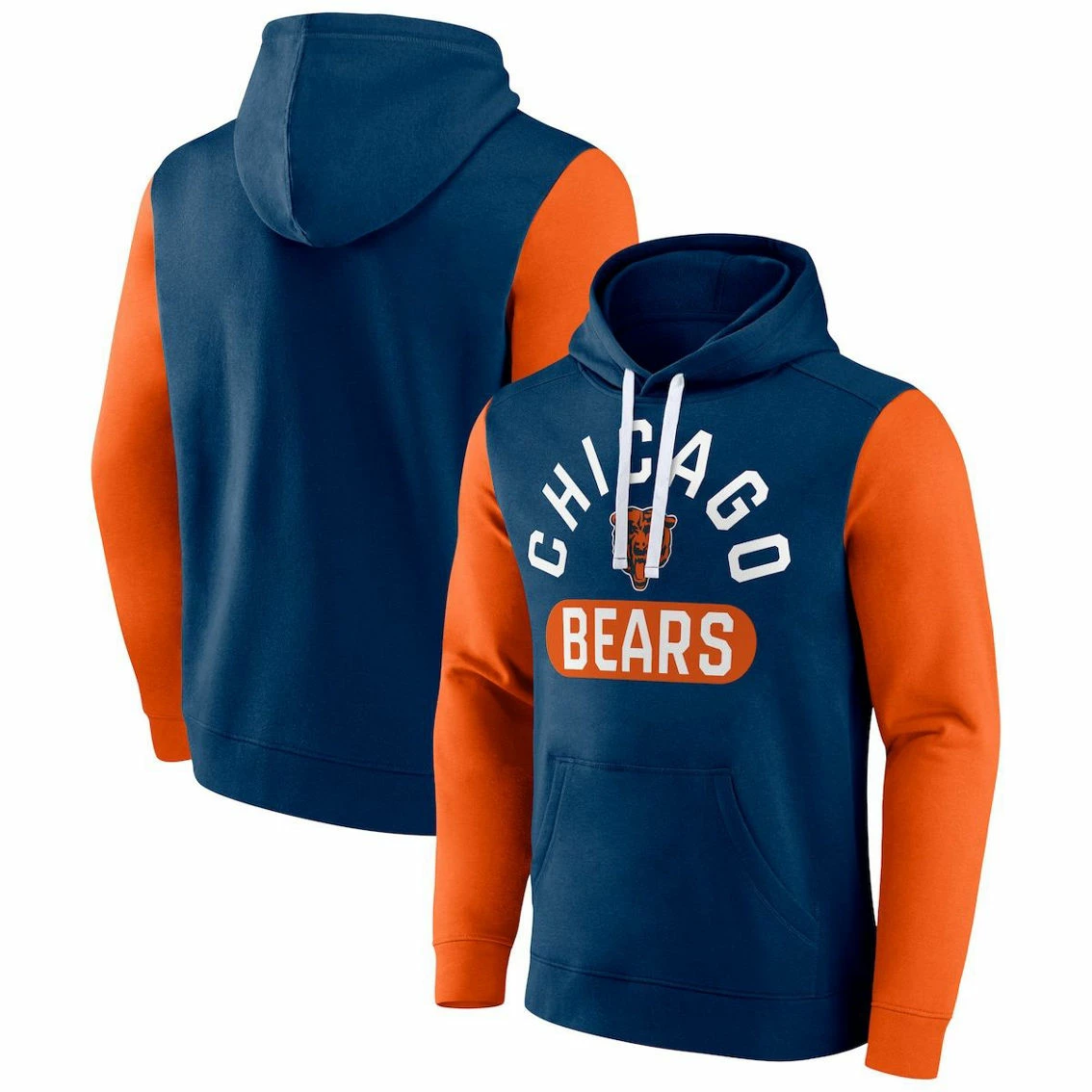 Fanatics Branded Men's Navy Chicago Bears Extra Point Pullover Hoodie 3 Fanatics Branded Men's Navy Chicago Bears Extra Point Pullover Hoodie