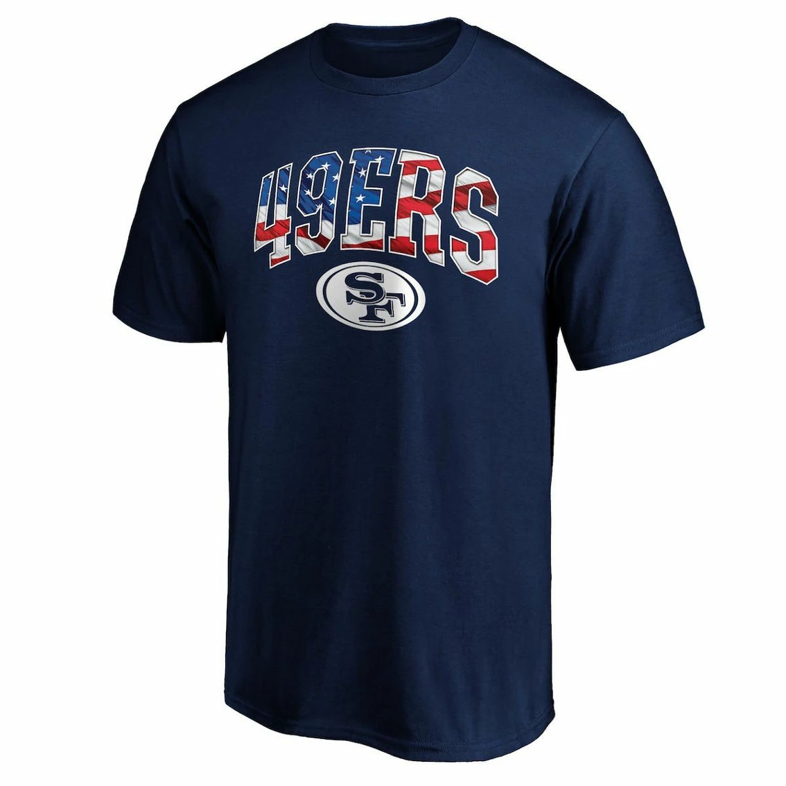 Fanatics Branded Men's Navy San Francisco 49ers Banner Wave T-Shirt 5 Fanatics Branded Men's Navy San Francisco 49ers Banner Wave T-Shirt - Image 3