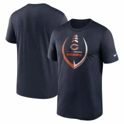 Nike Men's Navy Chicago Bears Icon Legend Performance T-Shirt