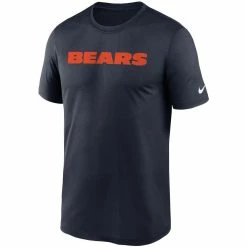 Nike Men's Navy Chicago Bears Wordmark Legend Performance T-Shirt 8 Nike Men's Navy Chicago Bears Wordmark Legend Performance T-Shirt -Fanatics DSCO1156931820 1320 ALT2