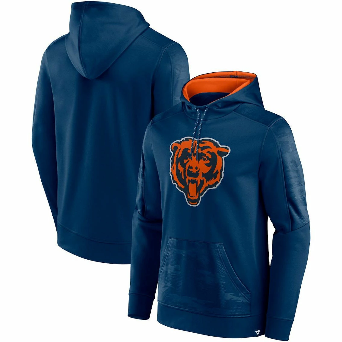 Men's Fanatics Branded Navy Chicago Bears On The Ball Pullover Hoodie 3 Men's Fanatics Branded Navy Chicago Bears On The Ball Pullover Hoodie