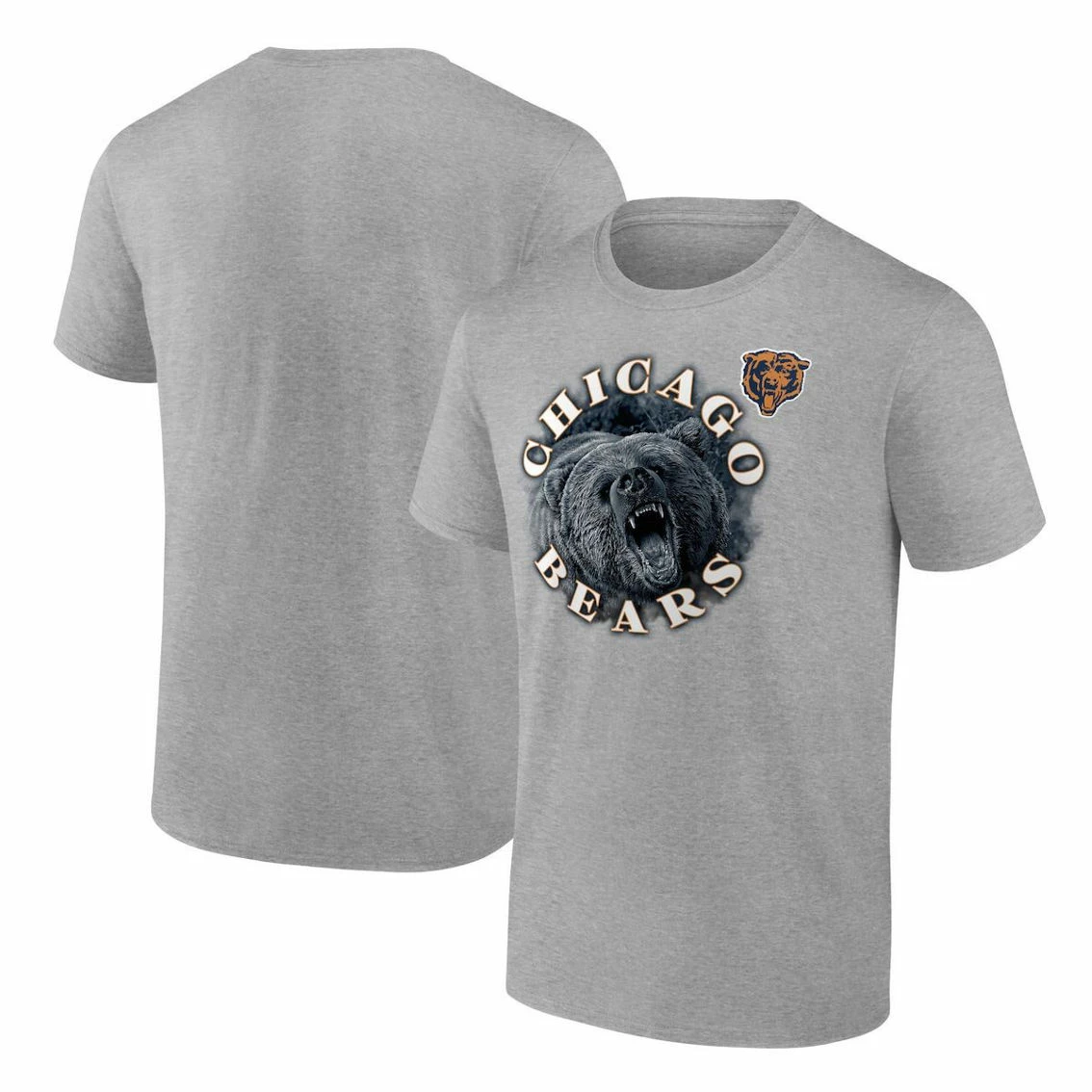 Fanatics Branded Men's Heathered Gray Chicago Bears Big & Tall Sporting Chance T-Shirt 3 Fanatics Branded Men's Heathered Gray Chicago Bears Big & Tall Sporting Chance T-Shirt