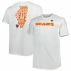 Fanatics Branded Men's White Chicago Bears Big & Tall Hometown Collection Hot Shot T-Shirt 2 Fanatics Branded Men's White Chicago Bears Big & Tall Hometown Collection Hot Shot T-Shirt -Fanatics DSCO1156931958 3550