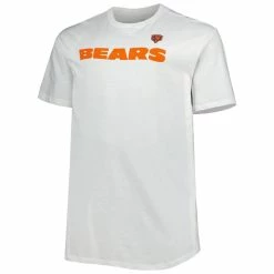 Fanatics Branded Men's White Chicago Bears Big & Tall Hometown Collection Hot Shot T-Shirt -Fanatics DSCO1156931958 3550 ALT2