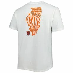 Fanatics Branded Men's White Chicago Bears Big & Tall Hometown Collection Hot Shot T-Shirt -Fanatics DSCO1156931958 3550 ALT3