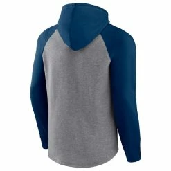 Fanatics Branded Men's Heathered Gray/Navy Chicago Bears By Design Raglan Pullover Hoodie 9 Fanatics Branded Men's Heathered Gray/Navy Chicago Bears By Design Raglan Pullover Hoodie -Fanatics DSCO1156931962 1927 ALT3
