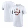 Nike Men's White Chicago Bears Icon Legend Performance T-Shirt