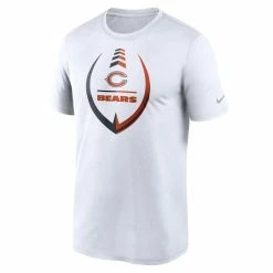 Nike Men's White Chicago Bears Icon Legend Performance T-Shirt -Fanatics DSCO1156932037 3550 ALT2