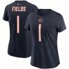 Nike Women's Justin Fields Navy Chicago Bears Player Name & Number T-Shirt 2 Nike Women's Justin Fields Navy Chicago Bears Player Name & Number T-Shirt -Fanatics DSCO1156932121 1320