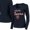 G-III 4Her By Carl Banks Women's Navy Chicago Bears Season Long Sleeve V-Neck T-Shirt 1 G-III 4Her By Carl Banks Women's Navy Chicago Bears Season Long Sleeve V-Neck T-Shirt -Fanatics DSCO1156932138 1320