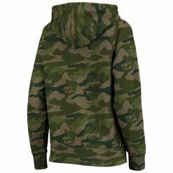 New Era Women's Camo Chicago Bears Raglan Full-Zip Hoodie -Fanatics DSCO1156932139 BGrd ALT3
