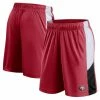 Fanatics Branded Men's Scarlet San Francisco 49ers Prep Colorblock Shorts -Fanatics DSCO1156932151 2946