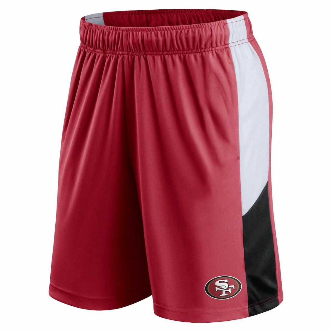 Fanatics Branded Men's Scarlet San Francisco 49ers Prep Colorblock Shorts 5 Fanatics Branded Men's Scarlet San Francisco 49ers Prep Colorblock Shorts - Image 3