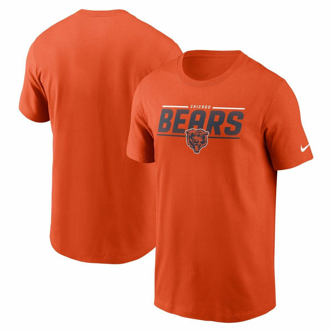 Nike Men's Orange Chicago Bears Muscle T-Shirt 3 Nike Men's Orange Chicago Bears Muscle T-Shirt