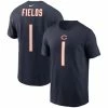 Nike Men's Justin Fields Navy Chicago Bears Player Name & Number T-Shirt -Fanatics DSCO1156932328 1320