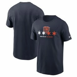 Nike Men's Navy Chicago Bears Essential Local Phrase T-Shirt