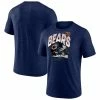 Fanatics Branded Men's Heathered Navy Chicago Bears End Around Tri-Blend T-Shirt 2 Fanatics Branded Men's Heathered Navy Chicago Bears End Around Tri-Blend T-Shirt -Fanatics DSCO1156932350 SXT5