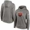 Nike Women's Heathered Charcoal Chicago Bears Performance Pullover Hoodie -Fanatics DSCO1156932373 4135