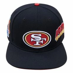 Pro Standard Men's Black San Francisco 49ers Hometown Snapback Hat 8 Pro Standard Men's Black San Francisco 49ers Hometown Snapback Hat -Fanatics DSCO1156932456 1007 ALT2