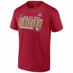 Fanatics Branded Men's Scarlet San Francisco 49ers 2022 NFC West Division S Big & Tall Divide & Conquer T-Shirt 8 Fanatics Branded Men's Scarlet San Francisco 49ers 2022 NFC West Division S Big & Tall Divide & Conquer T-Shirt -Fanatics DSCO1156955358 2946 ALT2