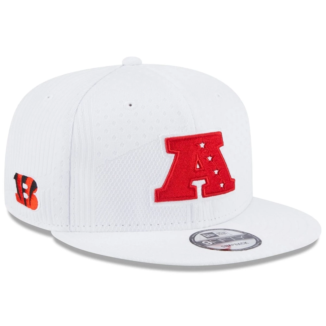 New Era Men's White Cincinnati Bengals Pro Bowl 9FIFTY Snapback Hat 3 New Era Men's White Cincinnati Bengals Pro Bowl 9FIFTY Snapback Hat