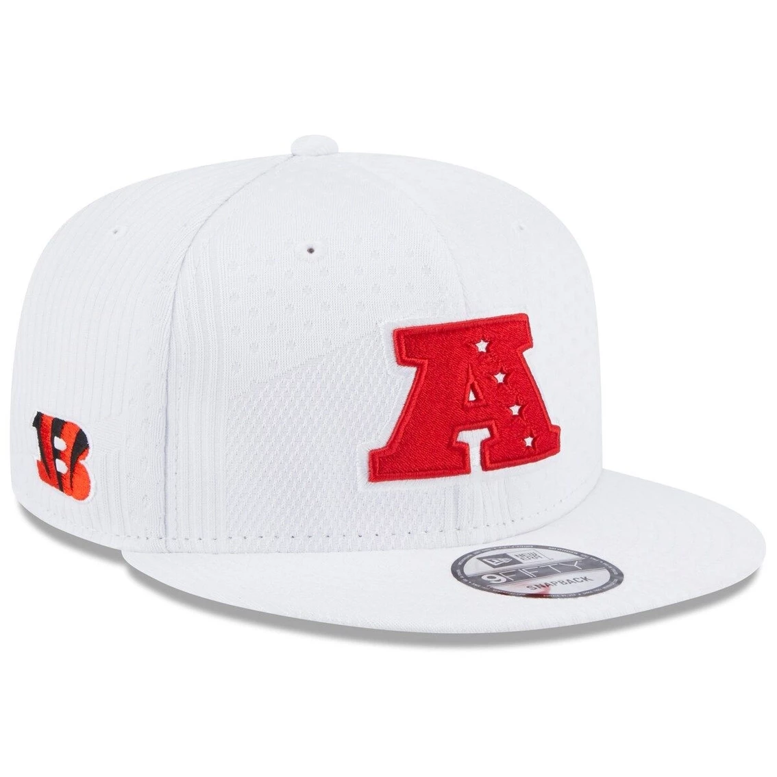New Era Men's White Cincinnati Bengals Pro Bowl 9FIFTY Snapback Hat 4 New Era Men's White Cincinnati Bengals Pro Bowl 9FIFTY Snapback Hat - Image 2