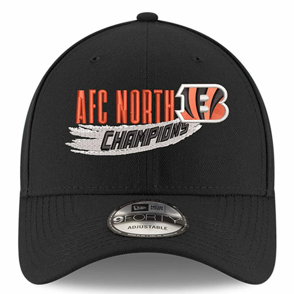 New Era Men's Black Cincinnati Bengals 2022 AFC North Division S 9FORTY Adjustable Hat 4 New Era Men's Black Cincinnati Bengals 2022 AFC North Division S 9FORTY Adjustable Hat - Image 3