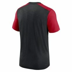 Nike Men's Heathered Black San Francisco 49ers Color Block Team Name T-Shirt -Fanatics DSCO1157587933 1007 ALT3