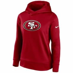 Nike Women's Scarlet San Francisco 49ers Performance Pullover Hoodie 8 Nike Women's Scarlet San Francisco 49ers Performance Pullover Hoodie -Fanatics DSCO1157801074 2946 ALT2
