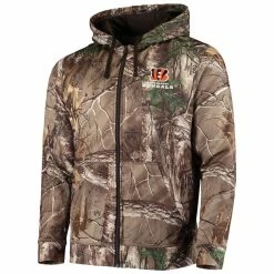 Dunbrooke Men's Realtree Camo Cincinnati Bengals Trophy Tech Fleece Full-Zip Hoodie 8 Dunbrooke Men's Realtree Camo Cincinnati Bengals Trophy Tech Fleece Full-Zip Hoodie -Fanatics DSCO1158072500 RECAMU ALT2