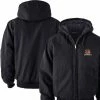 Dunbrooke Men's Black Cincinnati Bengals Big & Tall Dakota Canvas Hoodie Full-Zip Jacket 2 Dunbrooke Men's Black Cincinnati Bengals Big & Tall Dakota Canvas Hoodie Full-Zip Jacket -Fanatics DSCO1158072682 1007
