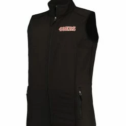 Dunbrooke Men's Black San Francisco 49ers Big & Tall Archer Softshell Full-Zip Vest -Fanatics DSCO1158161578 1007 ALT2
