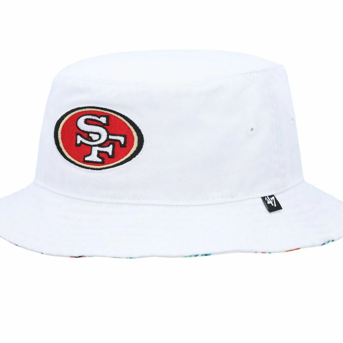'47 Women's White San Francisco 49ers Highgrove Bucket Hat 3 '47 Women's White San Francisco 49ers Highgrove Bucket Hat