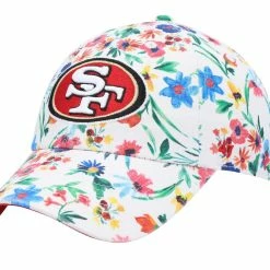 '47 Women's White San Francisco 49ers Highgrove Clean Up Adjustable Hat