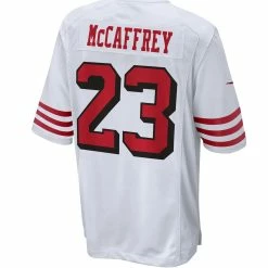 Nike Men's Christian McCaffrey White San Francisco 49ers Game Jersey -Fanatics DSCO1158932652 3550 ALT3