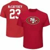 Fanatics Branded Men's Christian McCaffrey Scarlet San Francisco 49ers Big & Tall Player Name & Number T-Shirt 2 Fanatics Branded Men's Christian McCaffrey Scarlet San Francisco 49ers Big & Tall Player Name & Number T-Shirt -Fanatics DSCO1158932776 2946